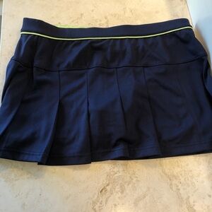Bolle Navy Tennis Pickleball Skort Large